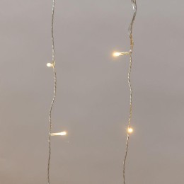 Гирлянда светодиодная "Светодиодный Дождь" 2х3м 300LED тепл. бел. 8.5Вт 230В IP44 эффект мерцания пр