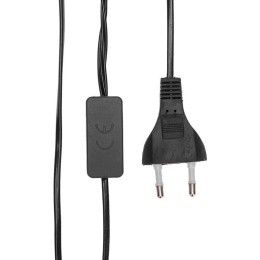 Гирлянда светодиодная "Мультишарики" 20м d15мм 200LED мульти (RG/RB) 11Вт 230В IP44 мигание провод з