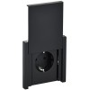 Розетка СП FORTE&PIANO16А IP44 FP119 с заземл. защ. шторки с крышкой безвинт. крепл. черн. IEK FP-R1