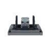 Розетка TV проходная FORTE&PIANO FP529 сталь IEK FP-A10-P-K46