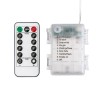 Гирлянда "Роса" 10м 100LED тепл. бел. IP44 с пультом 8 режимов элементы питания 3хAA Neon-Night 303-