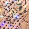 Гирлянда светодиодная "Шарики" 5м d15мм 30LED RGB 3.6Вт 220-240В IP20 провод ПВХ темн. зел. Neon-Nig