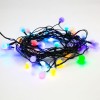 Гирлянда светодиодная "Шарики" 5м d15мм 30LED RGB 3.6Вт 220-240В IP20 провод ПВХ темн. зел. Neon-Nig