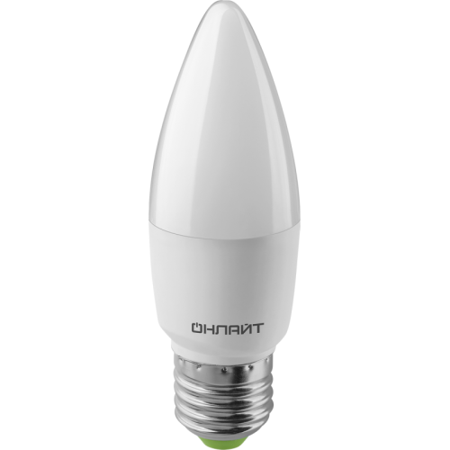 Лампа светодиодная 90 539 OLL-C37-9-230-2.7К-E27-FR PRO 90-240В ОНЛАЙТ 90539