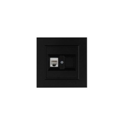 Розетка компьютерная Karea черн. Makel 56054035