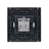 Розетка 2-м TV+SAT FORTE&PIANO FP538 сталь IEK FP-AF20-O-K46