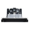 Розетка СП FORTE&PIANO 16А IP44 FP121 с заземл. защ. шторки с крышкой винт. крепл. черн. IEK FP-R16-