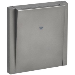 Выключатель карточный FORTE&PIANO 30А FP543 сталь IEK FP-V11-0-10-1-K46