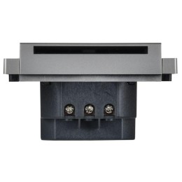 Выключатель карточный FORTE&PIANO 30А FP543 сталь IEK FP-V11-0-10-1-K46