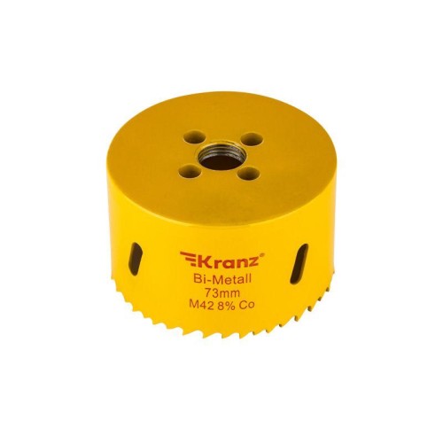 Коронка Bimetal 73мм Kranz KR-92-0261