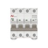 Выключатель автоматический модульный 4п K 32А 6кА AV-6 DC AVERES EKF mcb6-DC-4-32K-av