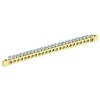 Шина PEN "земля-ноль" 6х9мм 24/2 (24 группы/крепеж по краям) Rexant 11-2371