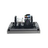 Розетка 2-м TV+RJ45 кат.5E FORTE&PIANO FP536 сталь IEK FP-AK20-1-K46