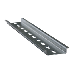 DIN-рейка L130 1мм оцинк. КЭАЗ 234382