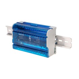 Шина на DIN-рейку в корпусе (кросс-модуль) 4х15 Rexant 11-2304-15