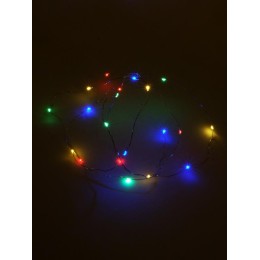 Гирлянда "Нить" LDM020M-BO 20RGB минидиодов 1.9м IP20 SHLights 4690601042125