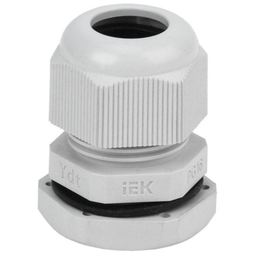 Сальник PG16 d9-13мм IP54 (СТ) IEK YSA20-14-16-54-K41-C