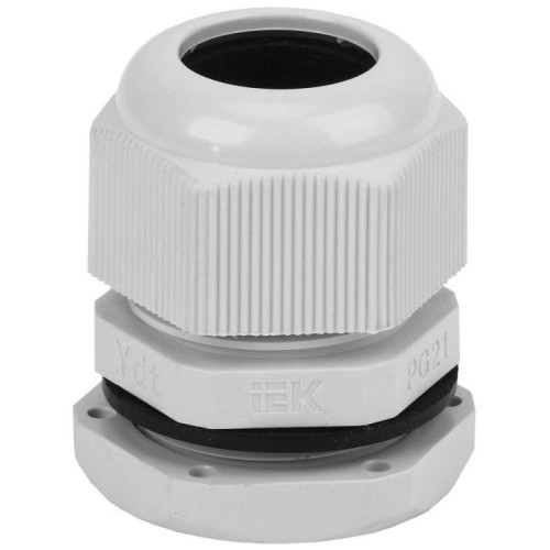 Сальник PG21 d15-18мм IP54 (СТ) IEK YSA20-18-21-54-K41-C