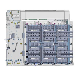 Кассета с выкатными направляющими AL-S40E3 AHFS (продажа только в компл. с ВА; выключатель заказывае