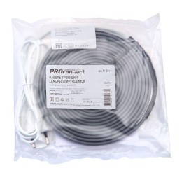 Кабель греющий саморегулирующийся 16Вт/м на трубу 4 м/64Вт PROCONNECT 51-0241