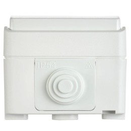 Выключатель кнопочный 1-кл. ОП Форс IP54 ВСк20-1-0-ФБ бел. IEK EVS13-K01-10-54-DC