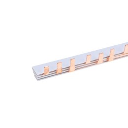 Шина соединительная типа PIN 12 штырей 3Р 63А 22 см (уп.20шт) Rexant 11-2244-1