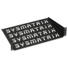 Полка 19дюйм консольная перф. 1U глубина 200мм (RAL 9004) черн. SYSMATRIX SH 2003.900