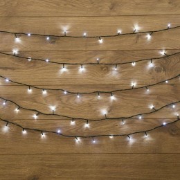 Гирлянда светодиодная "Твинкл Лайт" 20м 160LED бел. 10Вт 220-240В IP20 с контроллером 8 режимов пров