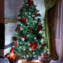 Гирлянда светодиодная "Твинкл Лайт" 20м 160LED бел. 10Вт 220-240В IP20 с контроллером 8 режимов пров