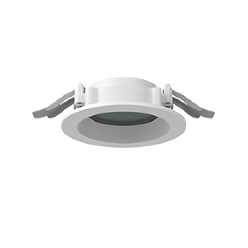 Светильник светодиодный DL-01 Pro 100мм 13Вт 4000К 120х49мм IP65/40 круглый встраив. RAL9003 бел. му
