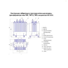 Трансформатор ТМГ12-400/6/0.4 У/Ун-0 У1 ЭЛЕКТРОЩИТ Чехов