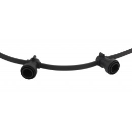 ЭРА ERABL-L100/S40 Гирлянда Белт-лайт, Е27, шаг 40 см, IP65, 2 жил., 2х1,5мм2, каучук, медь, бухта 1