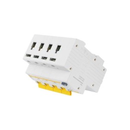 Выключатель автоматический дифференциального тока 4п C 25А 100мА тип AC 4.5кА АД-14 KARAT IEK MAD10-