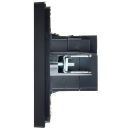 Розетка USB A+C 18Вт FORTE&PIANO FP151 черн. IEK FP-U22-018-K02