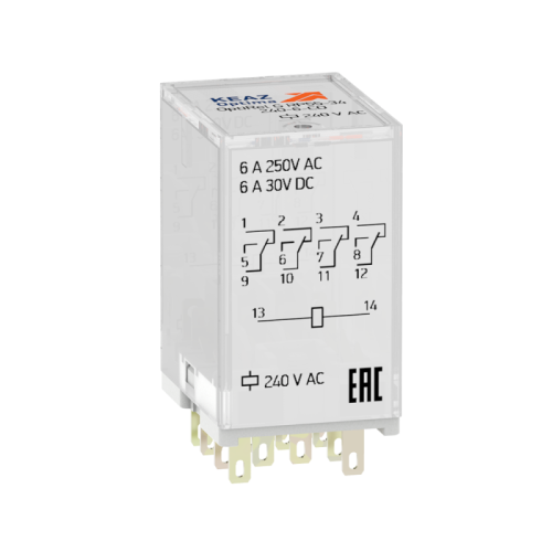 Реле промежуточное OptiRel G RP55-32-240-12-CO/TI КЭАЗ 324480
