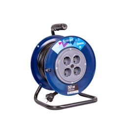 Удлинитель на катушке 4х50м 16А IP20 3.5кВт ПВС 2х1.5 КОСМОС YKKsm50m-4g(16A)