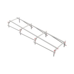 Конструкция опорная для установки оборудования TECHNORAPTOR 1000х4000 HD КМ TR0436