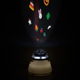 Светильник светодиодный Mood 4Вт со сменной проекцией с кабелем электропитания и выкл. бел. GAUSS DI