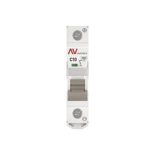 Выключатель автоматический 1п C 10А 10кА AV-10 DC AVERES EKF mcb10-DC-1-10C-av