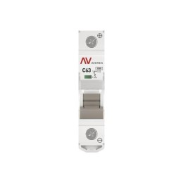Выключатель автоматический 1п C 63А 10кА AV-10 DC AVERES EKF mcb10-DC-1-63C-av
