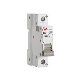 Выключатель автоматический 1п C 6А 10кА AV-10 DC AVERES EKF mcb10-DC-1-06C-av