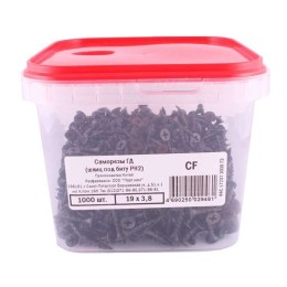 Саморез ГД 3.8х19мм ведро (уп.1000шт) Партнер 41680