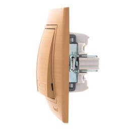 Выключатель 2-кл. Mira ясень LEZARD 701-4747-101