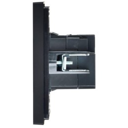 Розетка USB A+C 3.1А FORTE&PIANO FP150 черн. IEK FP-U22-D31-K02