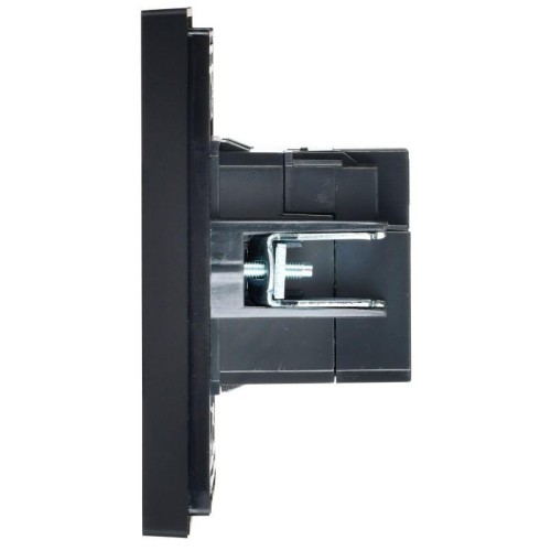 Розетка USB A+C 3.1А FORTE&PIANO FP150 черн. IEK FP-U22-D31-K02