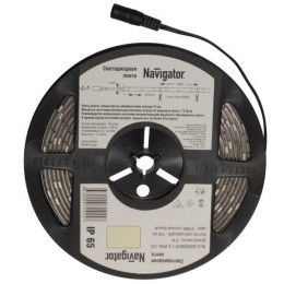 Лента светодиодная 71 416 NLS-5050B30-7.2 IP20 12B R5 7.2Вт/м (уп.5м) Navigator 71416
