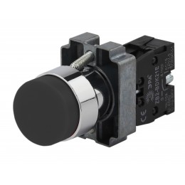 ЭРА Кнопка управления LAY5-BL21 без подсветки черная 1з (20/200/5000)