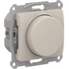 Светорегулятор поворотно-нажимной Glossa 400Вт механизм молоч. SE GSL000923