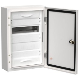 Корпус ЩРн-24 (1х24) TITAN 5 460х310х140 IP54 одна дверь метал. бел. IEK TI5-50-N-024-54