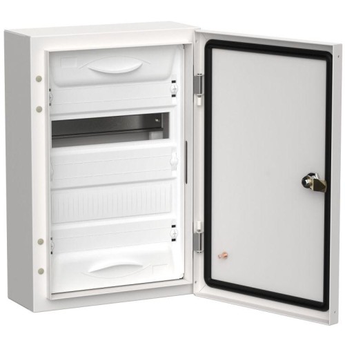 Корпус ЩРн-24 (1х24) TITAN 5 460х310х140 IP54 одна дверь метал. бел. IEK TI5-50-N-024-54
